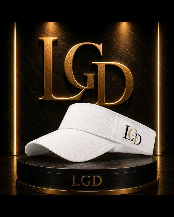 LGD Visor Cap White